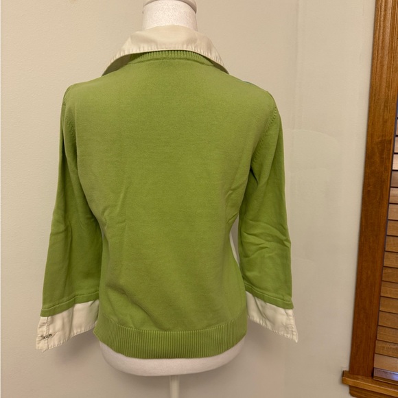 Sweater Shirt with Collar - Picture 4 of 6